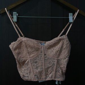 NTW Lace Corset Top.